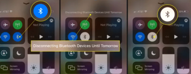 turn Bluetooth on your iPhone