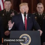 President Trump announces his statement about Tuesday night attacks on U.S. bases by Iran