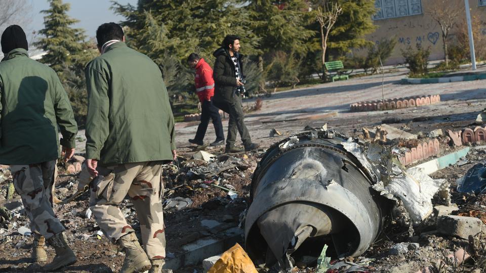 Boeing 737 wreckage 