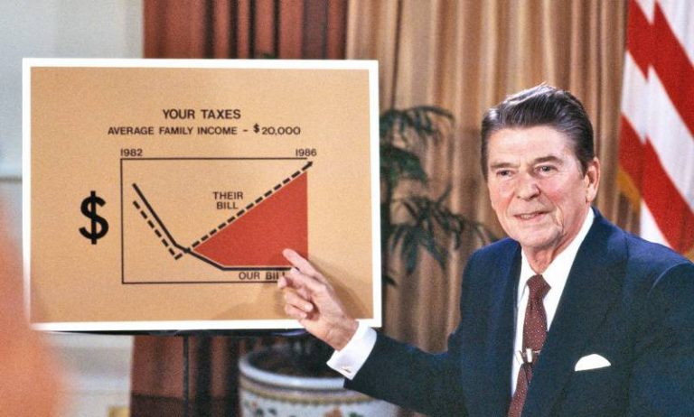 Ronald Reagan tried to implement a British economic plan. It didn’t work