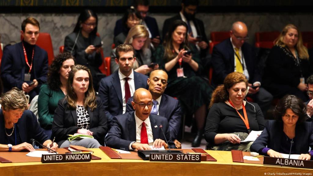 UN ceasefire resolution was vetoed by the U.S