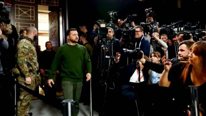 Zelensky will continue power as no voting took place in Ukraine