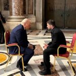 Trump and Zelensky meet up at Pope Francis's funeral.
