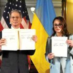 The US and Ukraine sign a critical minerals deal.