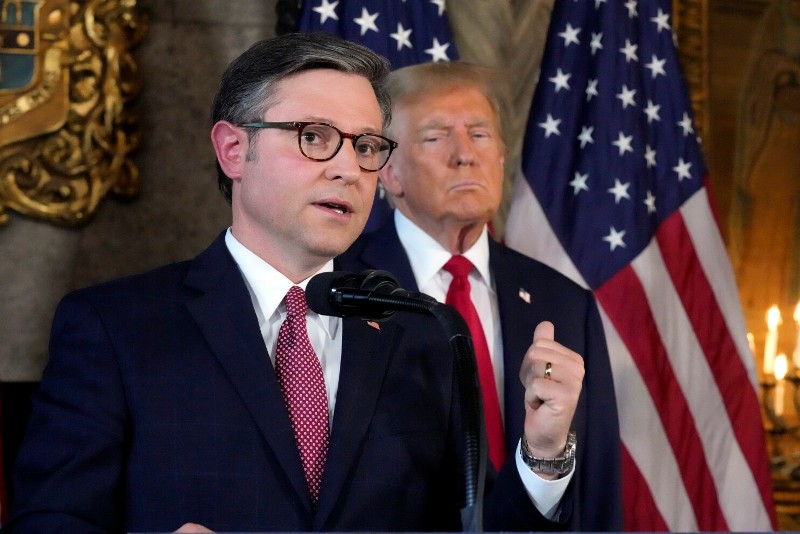 Republican Senator Mike Johnson calls for a reconciliation between Trump and Musk.