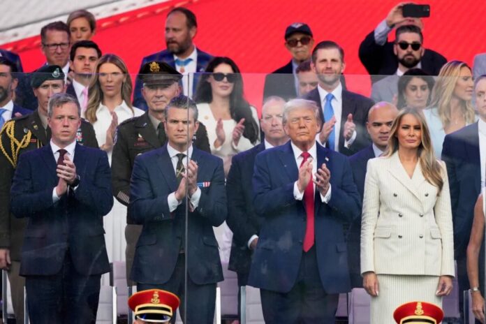 The USA 250th Military Parade was held in Washington, D.C., at a time of nationwide protests and violence.