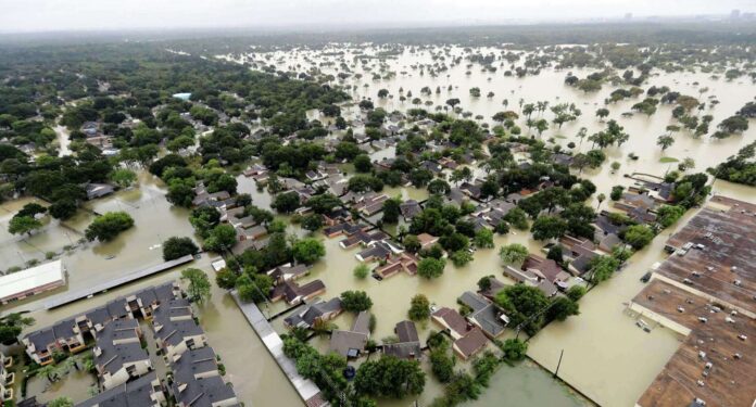 Texas Flooding destruction
