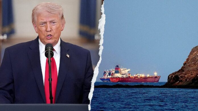 Trump announced a US Navy blockade of the Strait of Hormuz