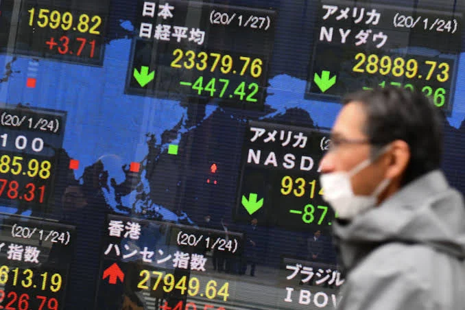 Drop in global stock markets amid coronations outbreak in China and across the world
