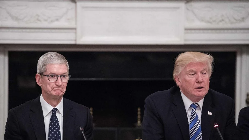 Apple removed ICEBlock and similar apps from the store after Trump demands.